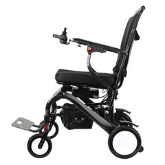 40lb Carbon Fiber Lightweight Foldable Electric Wheelchair Airline Approved-FDA