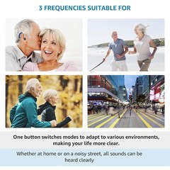 Advanced Hearing Aids with Enhanced Noise Reduction – Waterproof and Comfortable