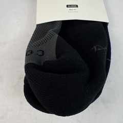 NWT Comrad Lows Black Compression Socks Ankle Height Men’s XL 13-15 Comfort