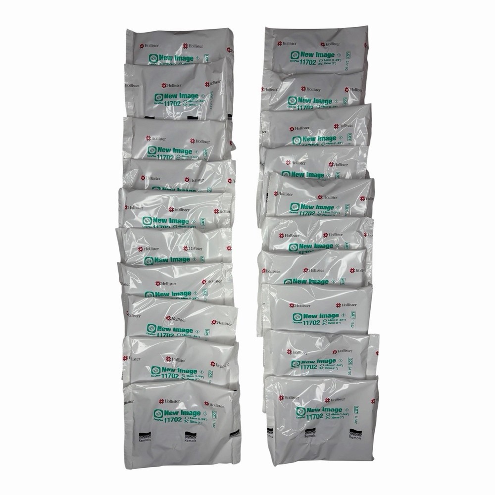 Hollister 11702 CeraPlus 2-Piece Ostomy Skin Barrier 1 3/4” CTF 1” 20 Units