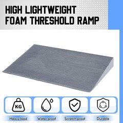 Kritkin Eva Foam Threshold Ramp Lightweight Non Slip Doorway Ramp For