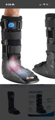 United Ortho Adjustable Orthopedic Boot Medium Size Black Brand New