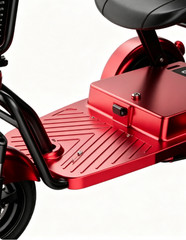 Folding Electric Mobility Scooter 1000W 48V 3 Wheel Electric Scooter Dual Motor