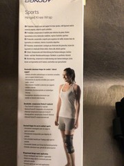 DonJoy Sports Hinged Drytex Knee Wrap Brace – Bilateral – Small – Open Box