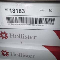 4 Box 18183 10Ct Hollister Ostomy Lock ‚N Roll Drainable Pouch 40 Total W/filter