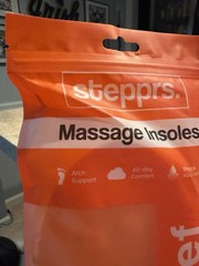 Stepprs Massage Insoles New In Packaging Men’s Size 11 Women 12