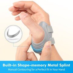 Fortemotus MetaGrip Thumb Brace CMC Orthosis Osteoarthritis Right Left Hand