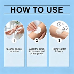 2xSteadyhands Tremor Control Patch, Steady Hands Control Patch – Hand Stabilizer