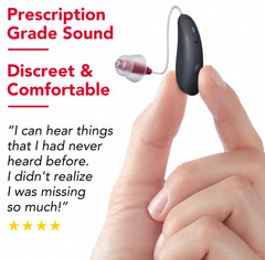 RCA OTC Hearing Aids FSA HSA Eligible Rechargeable Bluetooth Wireless Remote New