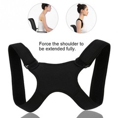 Adjustable Posture Corrector Low Back Support Shoulder Brace Belt for Men Women