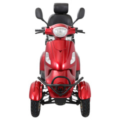 800W 4-Wheels Heavy Duty Senior Mobility Scooter 15mph 31 Miles Range 500lbs