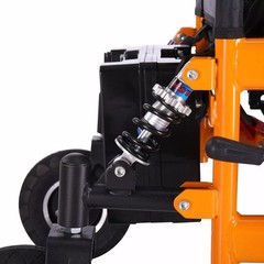 Foldable Electric Wheelchair for Adults, 15Miles Travel Distance, 12AH Battery