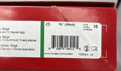 Hollister 18412 2-Piece Urostomy Ostomy Pouch Box of 12 Exp 9-2027