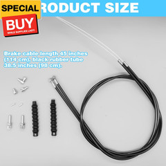14Pcs Brake Cable Drive Rollator Replacement Parts, Brake Cable Parts for Walker