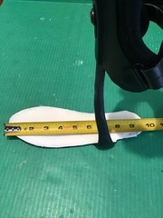 TruLife Matrix AFO Foot Drop Brace Left Foot sz Medium w/ Adj. Height Shin Pad