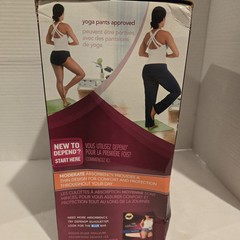 Depend Silhouette Active Fit, Moderate Absorbency, L/XL, 38-50 IN Waist 12 count