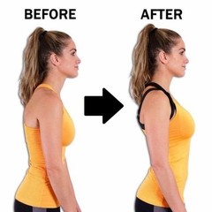 Posture Corrector Back Support Brace Adjustable Shoulder Straightener for M & W