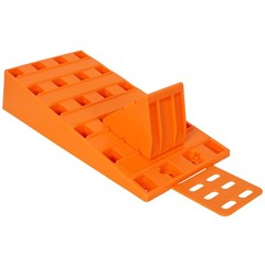 5T Caravan Leveling Ramps Set with 2 Wheel Chocks & Carry Bag