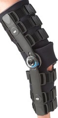 Rolyan Defender Post-Op Knee Brace Premium Regular Hinged ACL MCL Meniscus New