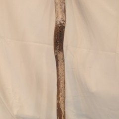 Handmade Rustic Natural Wood Twisted Walking Stick Cane Brown VG