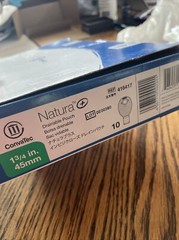 1 Box Of 10 ConvaTec 416417 Natura Drainable Pouch Flange 1¾“ – NEW
