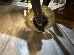 quickie-2 folding wheelchair, Volcanic Wheels & Tnf Grips.