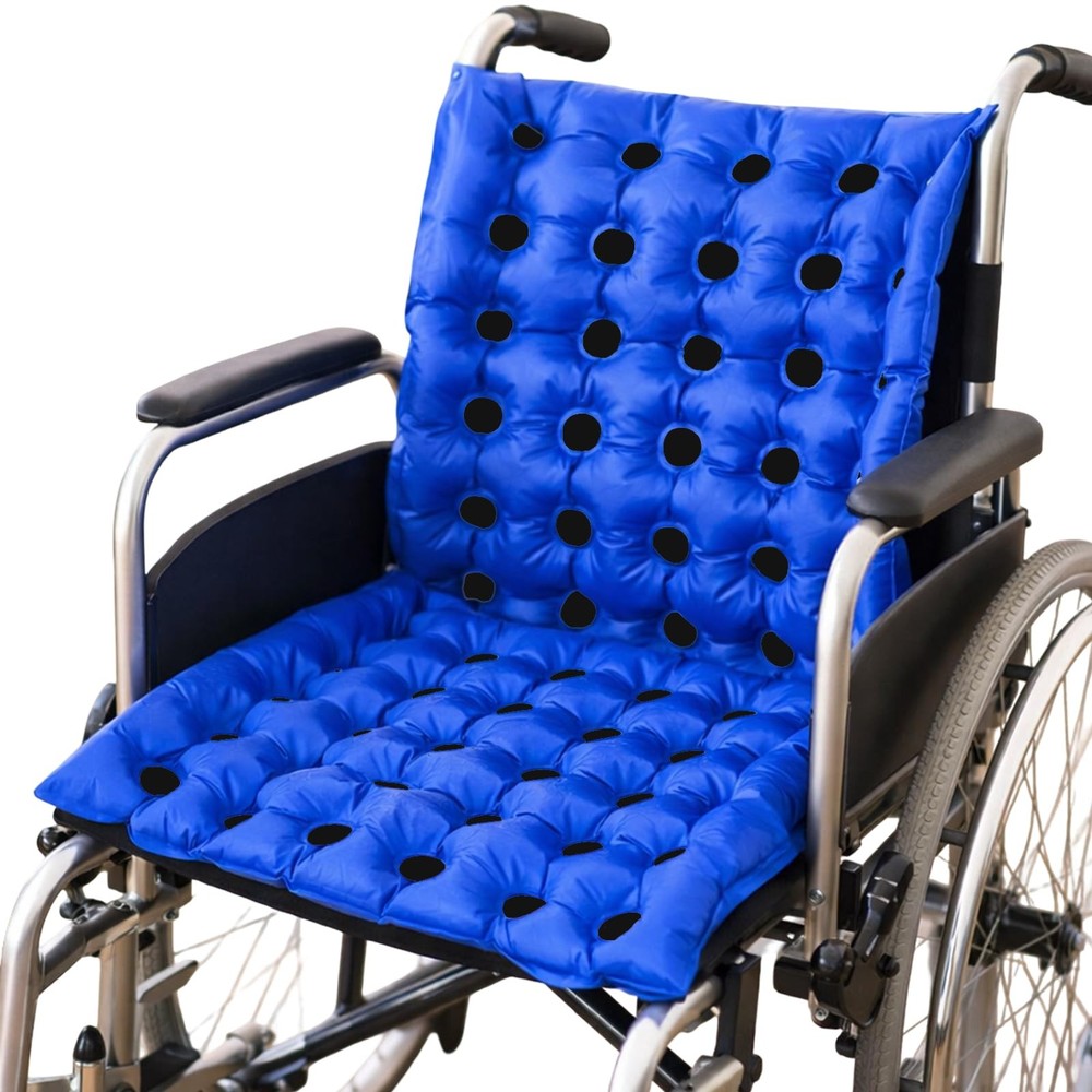 MENURSY Bedridden Inflatable Seat Cushion Anti-Bedsore Wheelchair Air Seat Pa…