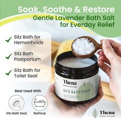 Thena Natural Wellness Best Organic Sitz Bath Soak Care And Post Partum