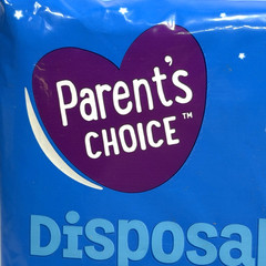 Parents Choice Disposable Bed Mats for Bedwetting Boys And Girls 9 Count New