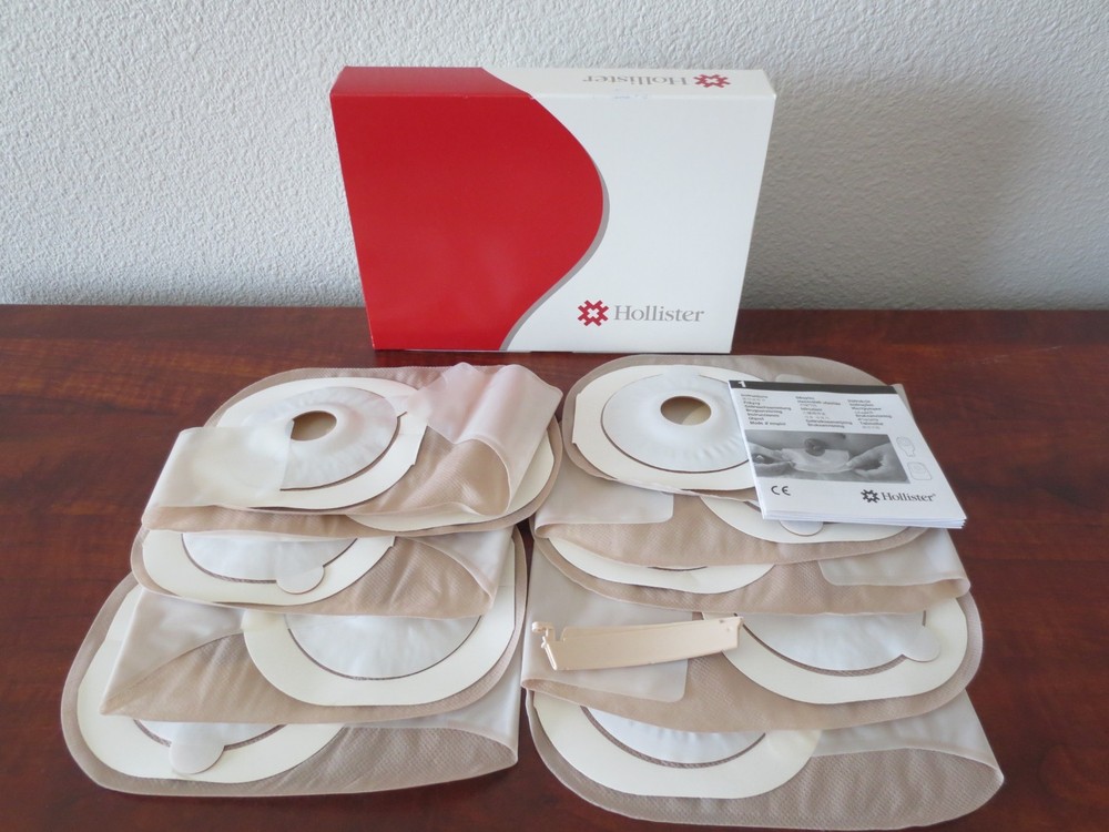 Hollister Ostomy Supplies Pouch/Bag # 8613 Lot Of 10 Exp. 2019