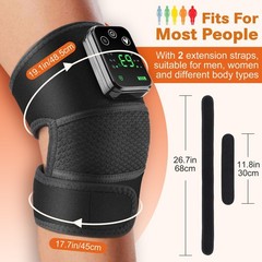 Knee Massager with Heat, FSA Eligible Items, Cordless Rechargeable Heating Pa…