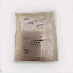 Urinary Leg Bags 3pk 1000ml w/valve, Straps Unbranded. New Free Ship!