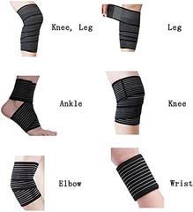Elastic Lower Leg Calf Compression Support Bandage Sleeve Wrap for Women and Man