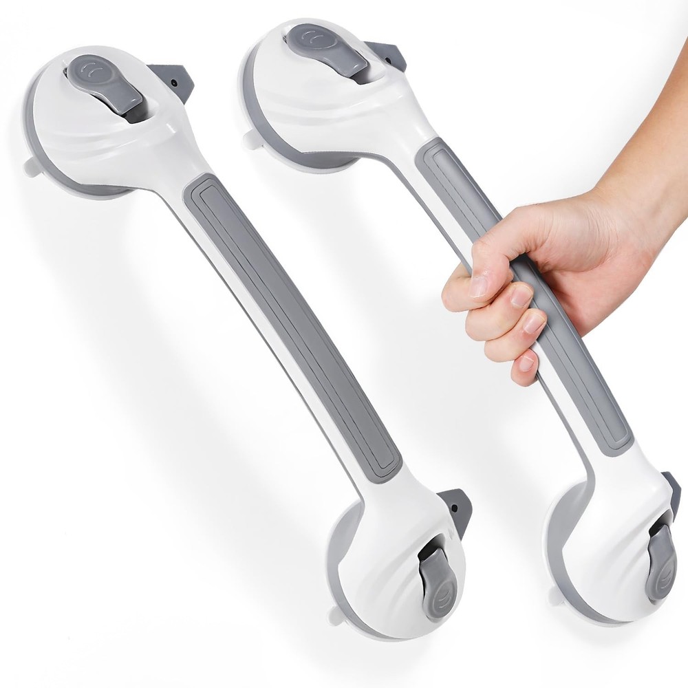 Reyiu Grab Bars for Bathtubs and Showers, 16.5 Inch Handicap Shower Handle Sa…