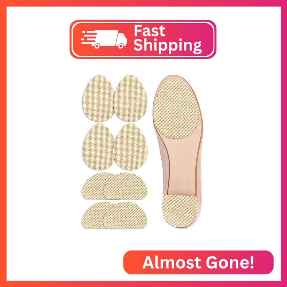 Non Slip Shoe Pads Shoe Grips on Bottom of Shoes Silica Gel Anti Slip Grips for