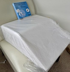 New! Leg Elevation Pillow Memory Foam Rest Wedge + Waterproof Cast Surgery Cover