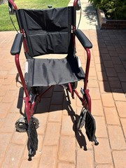 Foldable Portable Lightweight Swing Away Leg Rest Wheelchair