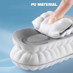 1/2 Pairs PU Orthotic Sport Running Insoles Insert Shoe Pad Arch Support Cushion
