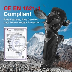 Motorcycle Knee Pads EU CE Level 1 Certified Adjustable TPU Protective Gear