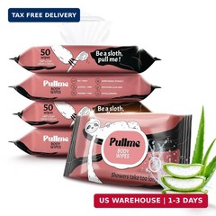 Body Wipes for Adults, Extra Large Wet Wipes, No Rinse Bathing Wipes, Disposable