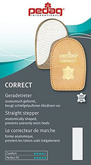 Pedag Correct German Made Medial and Lateral Wedge Heel Straightener Insert