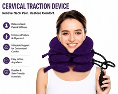 Cervical Traction Device (Purple)