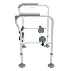 Toilet Frame Grab Bars Safety Rail Seat Handicap Assist For Senior Arm rest NEW