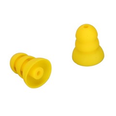 8pcs Hearing Aid Ear Tips 3 Layer Soft Silicone Replacement BTE ITE Pocket