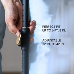 Deluxe Cane, Extra-Tall Adjustable Design up to 42 in, 350 lb Weight Capacity,