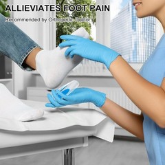 8 Pack Taloneras para aliviar el dolor de talón – Taloneras para la fascitis pla
