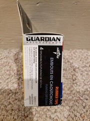 Guardian Rubber Tips 3/4″ (1.9 cm) Metal Reinforced 4 Count, Gray