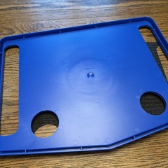 Support Plus Walker Tray Table 21×16 Royal Blue Non-Slip Cup Holder #R038