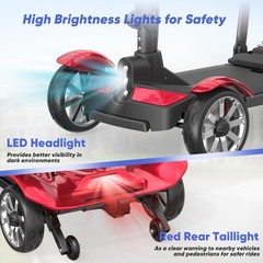 Foldable 4-Wheel All-Terrain Electric Mobility Scooter for Adult,Airline Approve