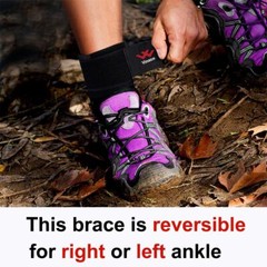 Ankle Brace 2 Pack Breathable & Strong for Sprained Ankle M Medium Size